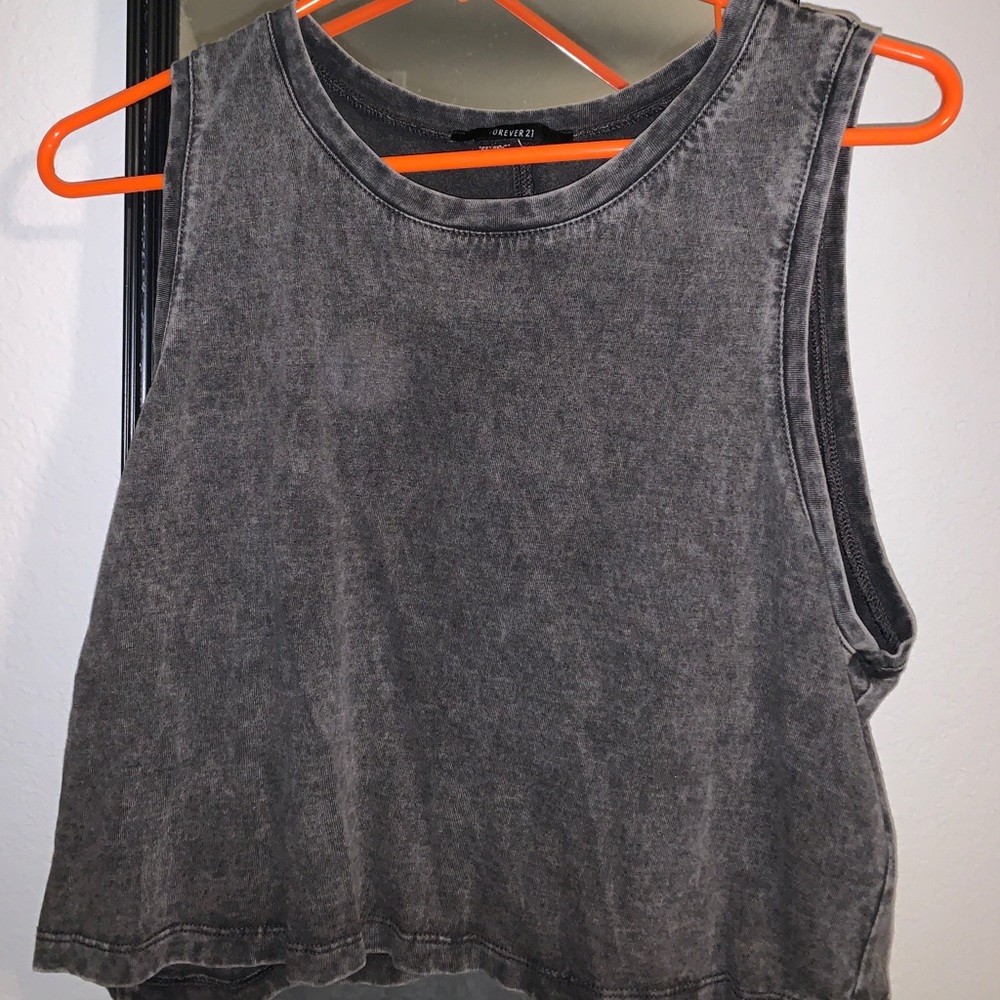 Workout crop top